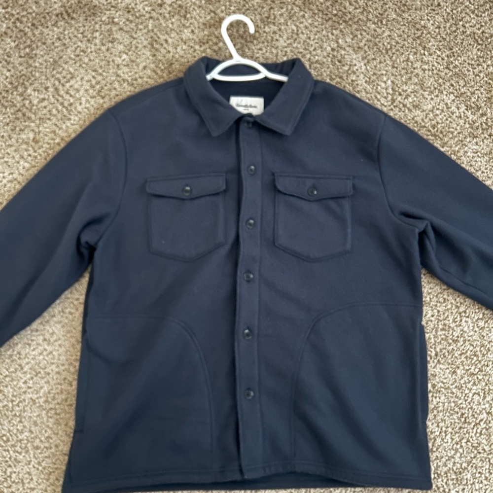 Goodfellow & Co Dark Navy Shirt Jacket